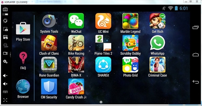 Android apps player