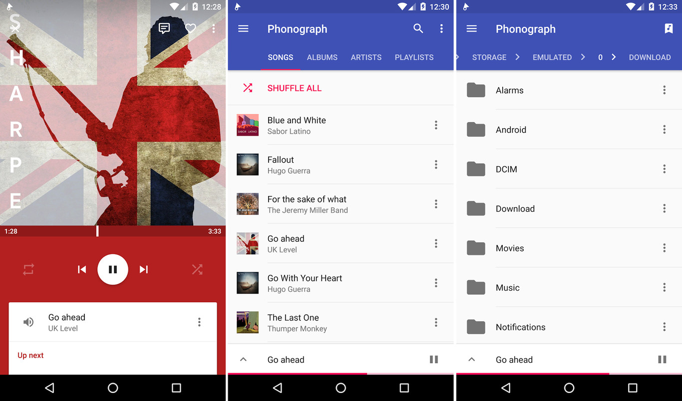 Applications with Material Design 