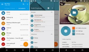 Applications with Material Design