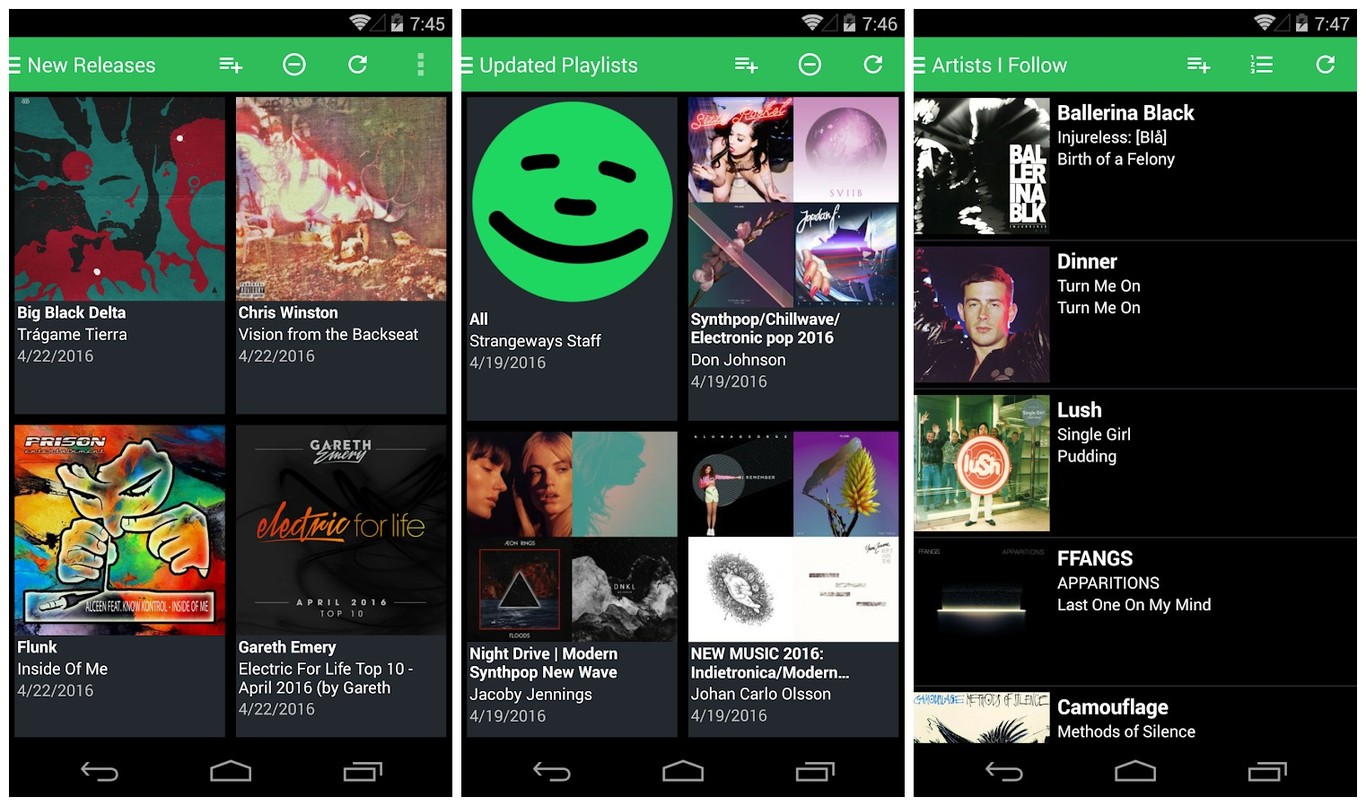 Spotify on Android