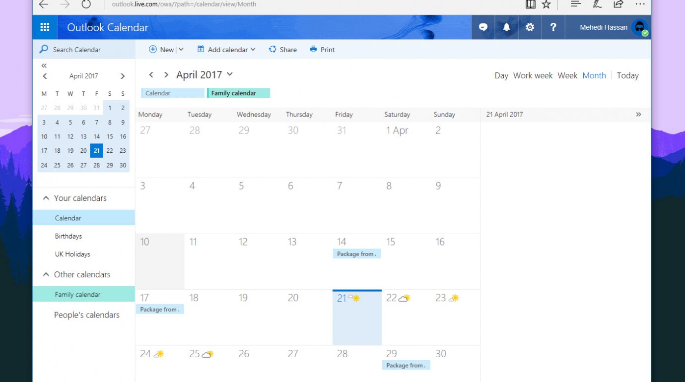 Microsoft Improves Outlook Calendar In Order To Improve The Control And 
