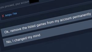 How to delete steam account