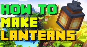 How to make lanterns in Minecraft Fresh Look App