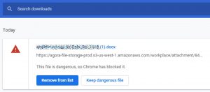 How to stop chrome from blocking downloads