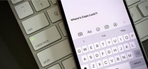HOW TO KEEP CAPS LOCK ON YOUR IPHONE 13