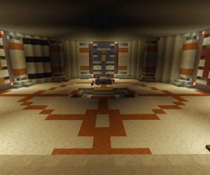 Egyptian Themed Hallway