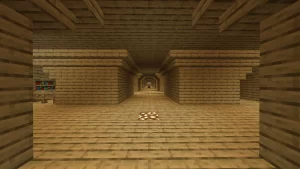 Redstone Themed Hallway