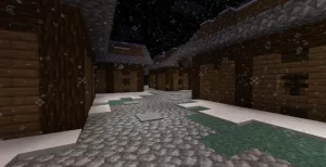 Snowy Themed Hallway