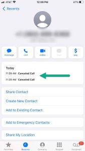 How to Rectify Cancelled Calls on iPhone?
