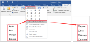 More Check Mark Ideas and Examples
