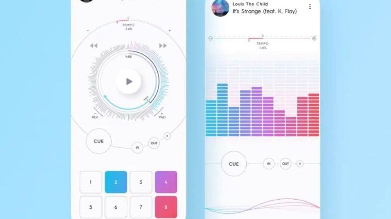 Developer in California launching mobile app with coding screen, testing interface, and viral growth analytics dashboard.