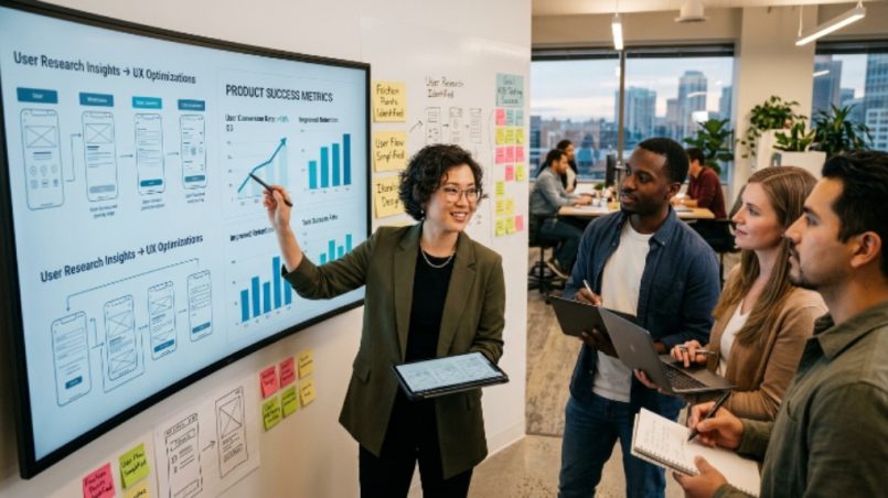 Experienced UI/UX designer improving product success through user-focused design